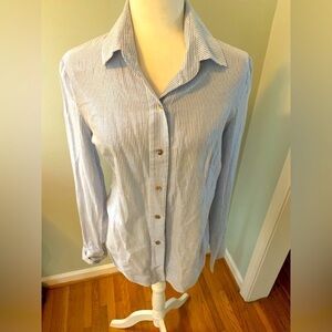 Charles Nolan designer cotton blend shirt, size M